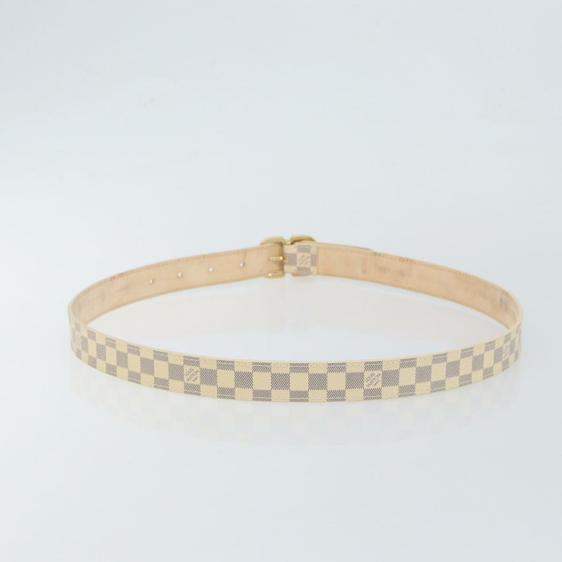 【日本直送】路易威登 Damier Azur Ceinture 迷你皮帶 38.6 英吋 M9782 LV 正品 147727-1