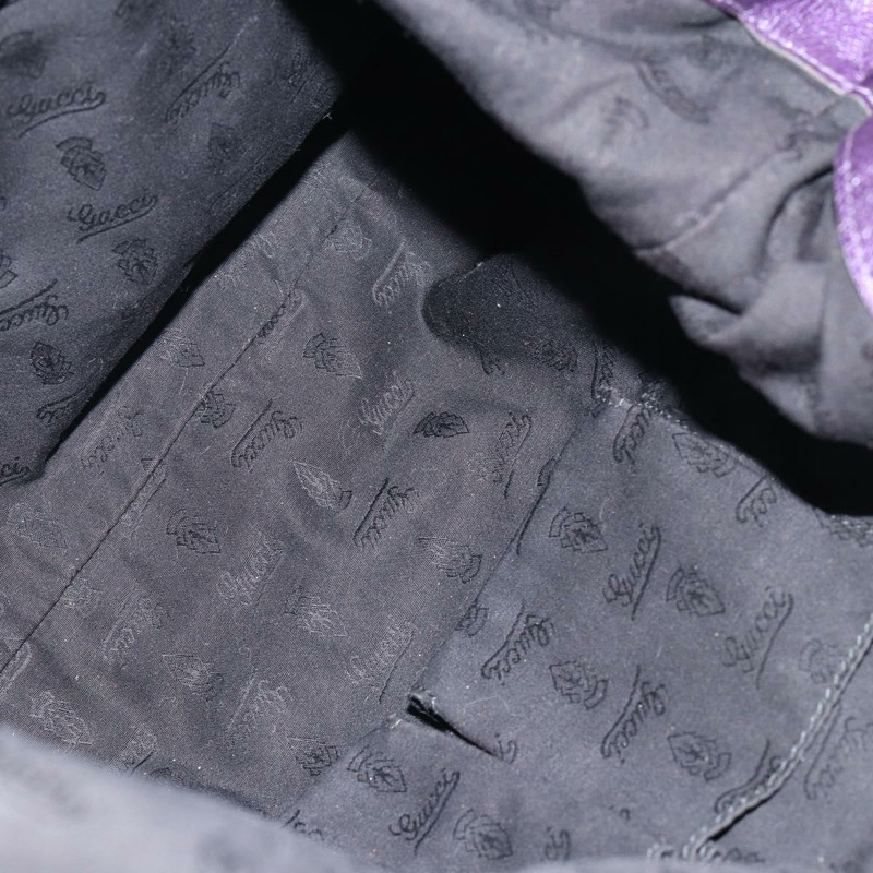 【日本直送】GUCCI Galaku 鏈條單肩包 皮革 紫色 銀色 228560 正品 147671-16