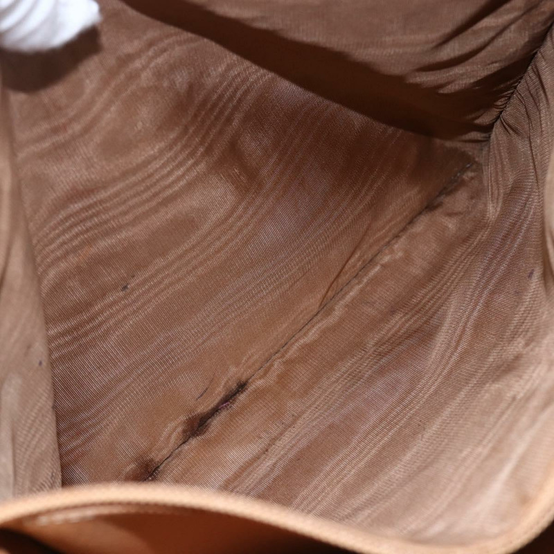 【日本直送】CELINE Macadam帆布手提包 PVC皮革 棕色 金色 正品 147637-10