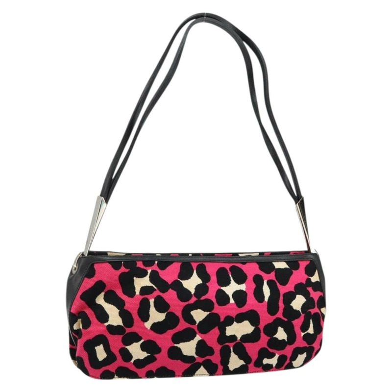 【日本直送】BOTTEGA VENETA 單肩帆布包 銀粉紅 正品 147659-0