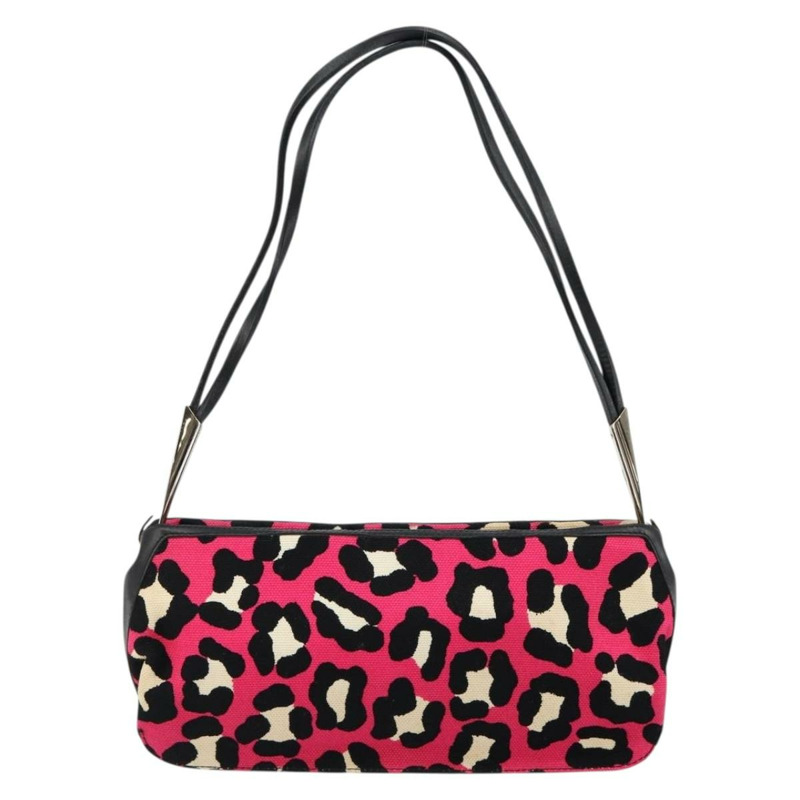 【日本直送】BOTTEGA VENETA 單肩帆布包 銀粉紅 正品 147659-1