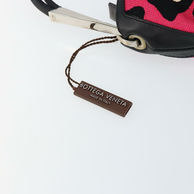 【日本直送】BOTTEGA VENETA 單肩帆布包 銀粉紅 正品 147659-17