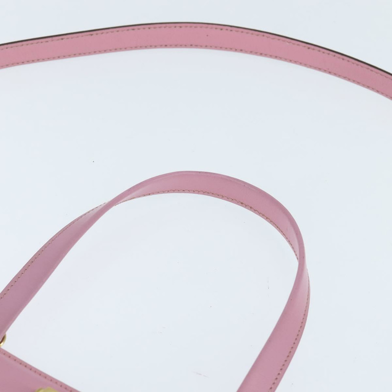 【日本直送】CELINE 手提包 皮革 兩用 粉金配色 正品 SW1720-7