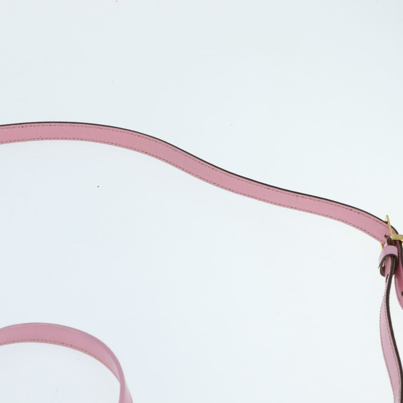 【日本直送】CELINE 手提包 皮革 兩用 粉金配色 正品 SW1720-13