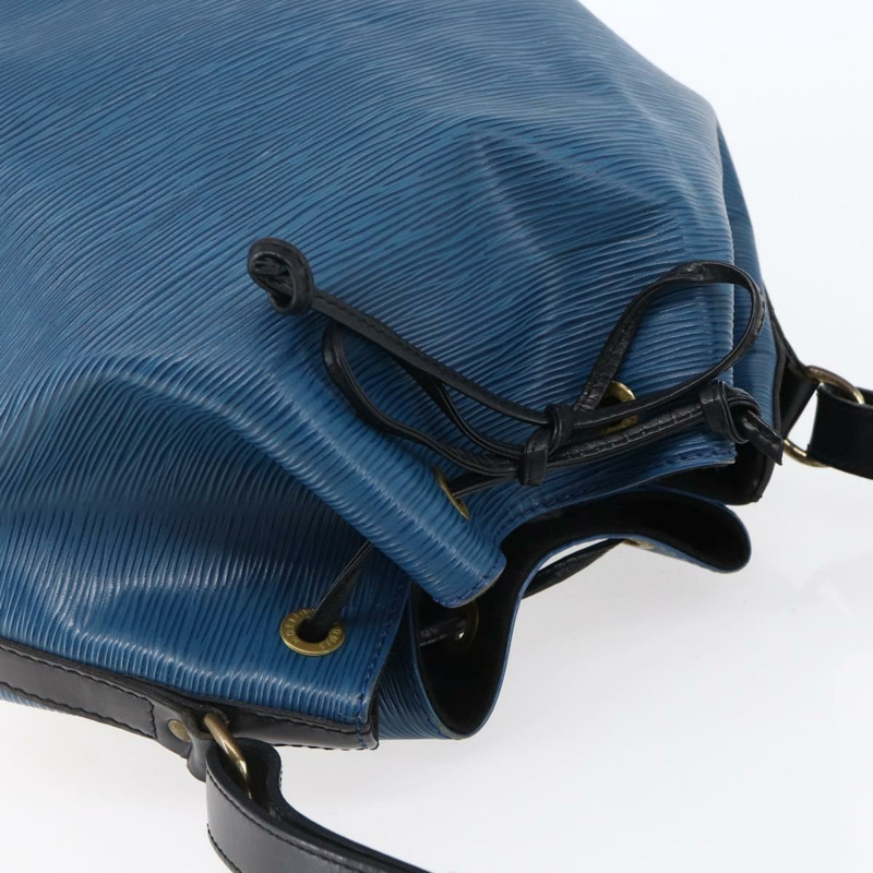 【日本直送】路易威登 Epi Petit Noe 雙色肩背包 黑藍 M44152 正品 SW1729-5