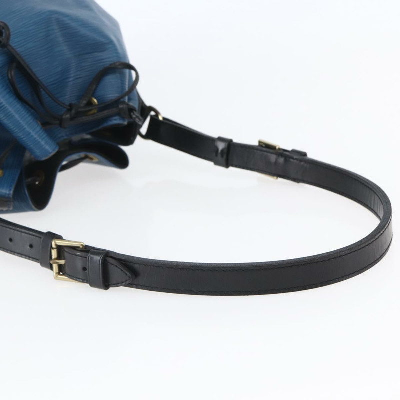 【日本直送】路易威登 Epi Petit Noe 雙色肩背包 黑藍 M44152 正品 SW1729-6