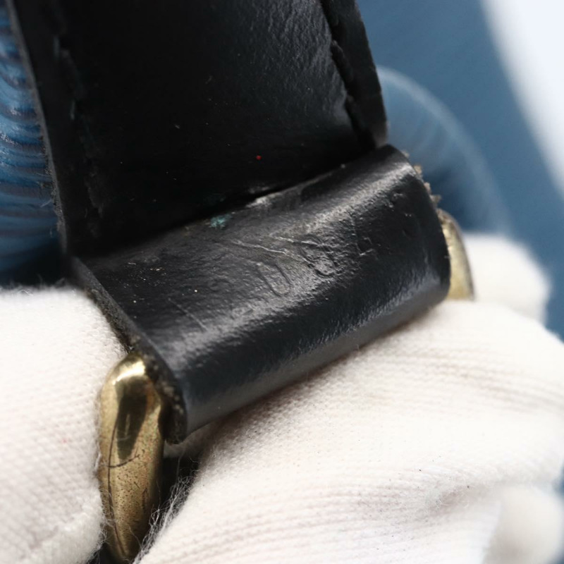 【日本直送】路易威登 Epi Petit Noe 雙色肩背包 黑藍 M44152 正品 SW1729-11