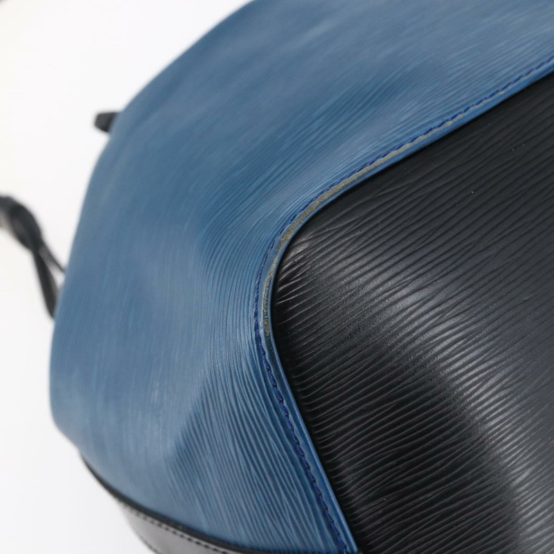 【日本直送】路易威登 Epi Petit Noe 雙色肩背包 黑藍 M44152 正品 SW1729-13