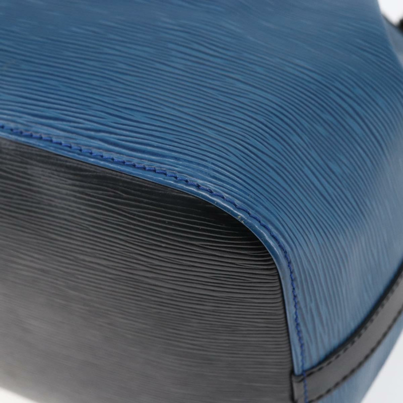 【日本直送】路易威登 Epi Petit Noe 雙色肩背包 黑藍 M44152 正品 SW1729-14