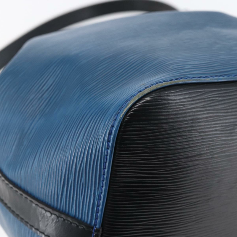 【日本直送】路易威登 Epi Petit Noe 雙色肩背包 黑藍 M44152 正品 SW1729-15