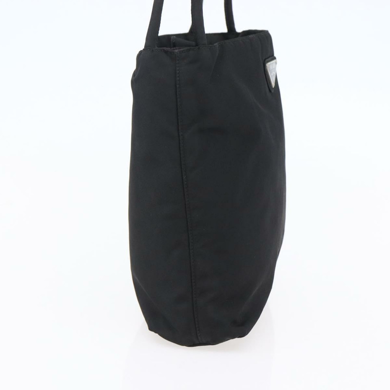【日本直送】PRADA 尼龍手提包 黑色 銀色 正品 SW1710-2