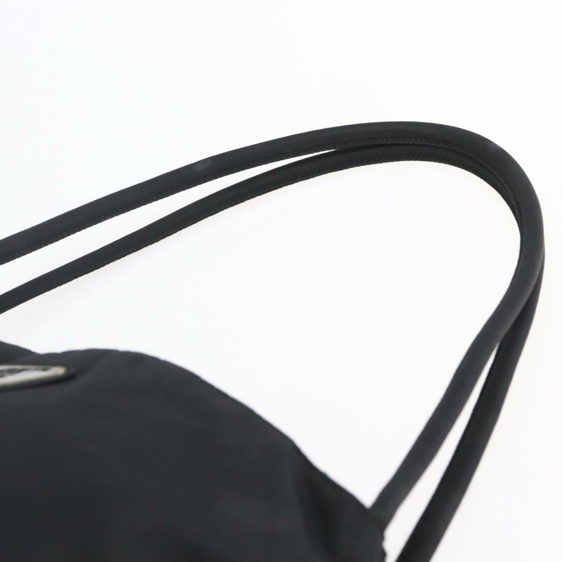 【日本直送】PRADA 尼龍手提包 黑色 銀色 正品 SW1710-7