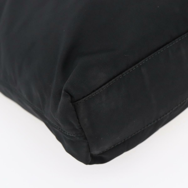 【日本直送】PRADA 尼龍手提包 黑色 銀色 正品 SW1710-13