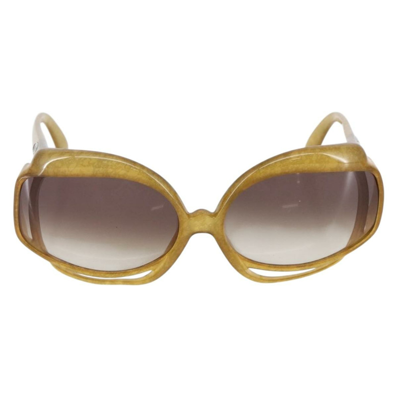 【日本直送】Christian Dior 太陽眼鏡 塑膠 米色 正品 SW1740-1