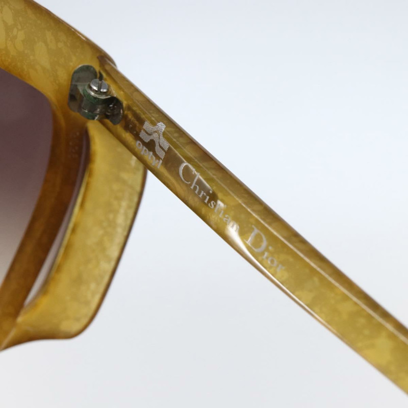 【日本直送】Christian Dior 太陽眼鏡 塑膠 米色 正品 SW1740-8
