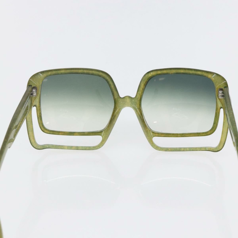 【日本直送】Christian Dior 太陽眼鏡 塑膠 綠色 Auth SW1739-7
