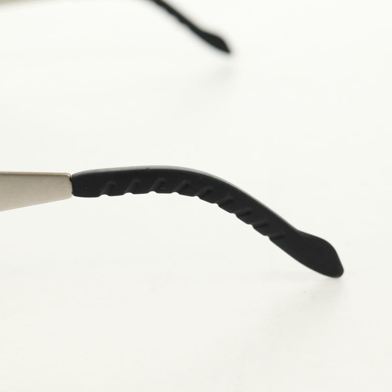 【日本直送】香奈兒 31 RUE CAMBON 太陽眼鏡 金屬 銀黑色 10506 90405 CC Auth SW1746V-18