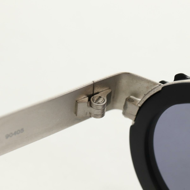 【日本直送】香奈兒 31 RUE CAMBON 太陽眼鏡 金屬 銀黑色 10506 90405 CC Auth SW1746V-22