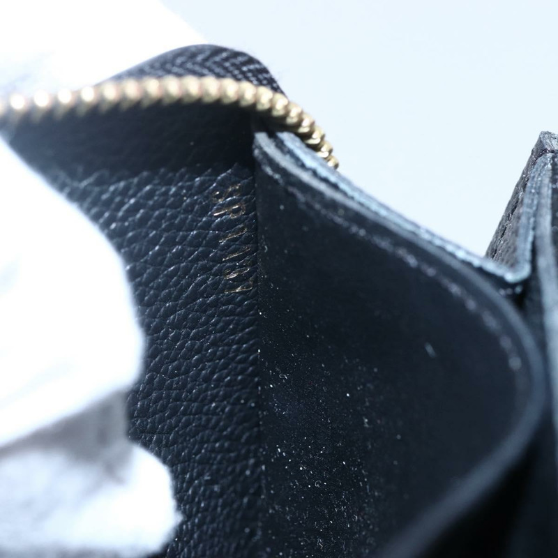 【日本直送】路易威登 Monogram Empreinte Zippy 皮夾黑色 M61864 LV 正品 144716-11