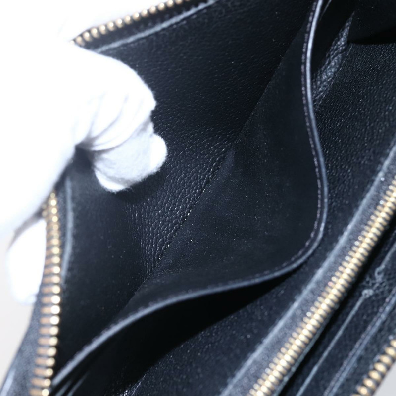【日本直送】路易威登 Monogram Empreinte Zippy 皮夾黑色 M61864 LV 正品 144716-19