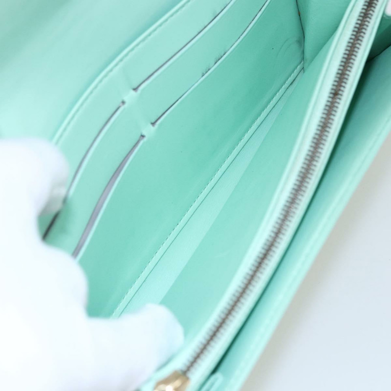 【日本直送】路易威登 Monogram Vernis Portefeuille Sarah 皮夾薄荷綠正品 144714-9