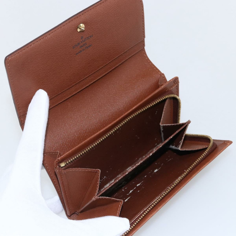 【日本直送】路易威登 Monogram Porte Monnaie Billets Tresor 錢包 M61730 LV 正品 144718-7