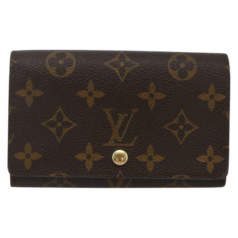 【日本直送】路易威登 Monogram Porte Monnaie Billets Tresor 錢包 M61730 LV 正品 144718-12