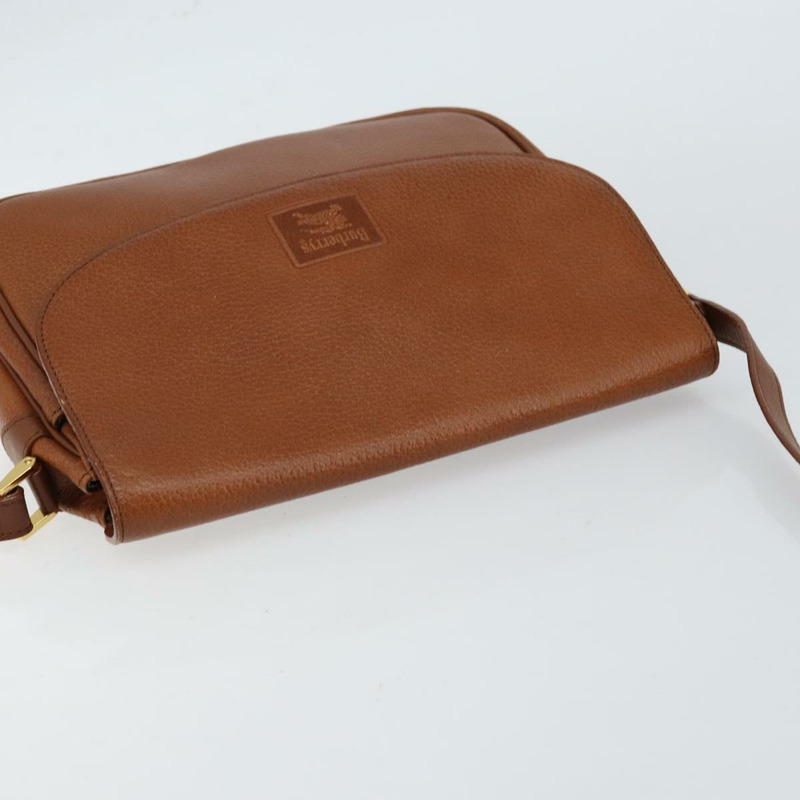 【日本直送】Burberrys Nova 格紋肩背包,皮革材質,米色、棕色、金色,正品 am9393-5