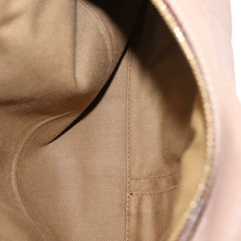 【日本直送】Salvatore Ferragamo Gancini 單肩包 皮革 米色 金色 正品 am9403-10