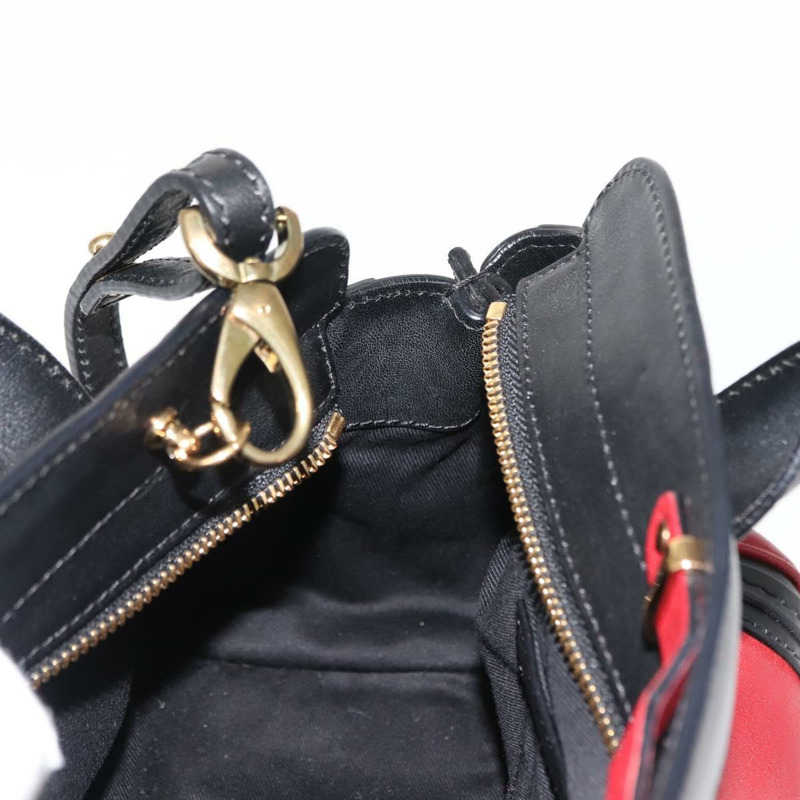 【日本直送】Chloe Alice 手提包 皮革 兩用 紅色 金色 正品 am9437-21