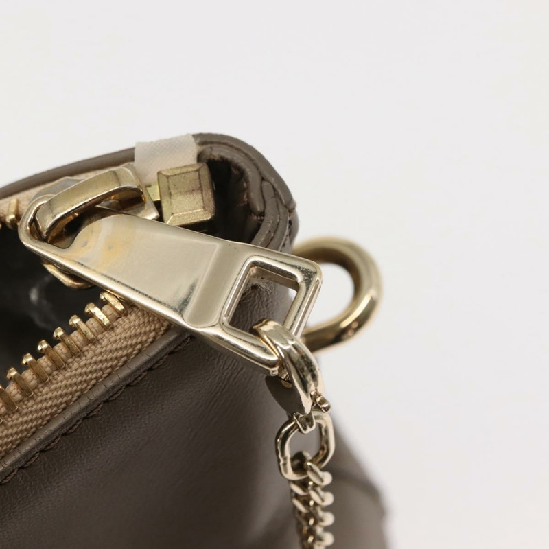 【日本直送】Chloe Bailey 手提包 皮革 兩用 灰色/淺藍色 正品 121377-9