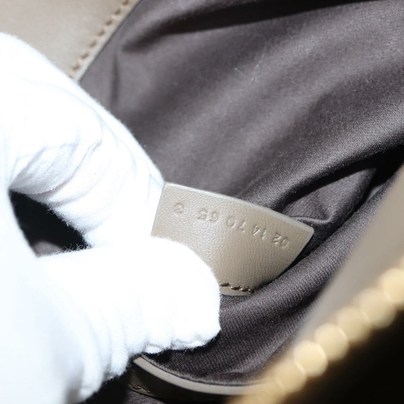 【日本直送】Chloe Bailey 手提包 皮革 兩用 灰色/淺藍色 正品 121377-11