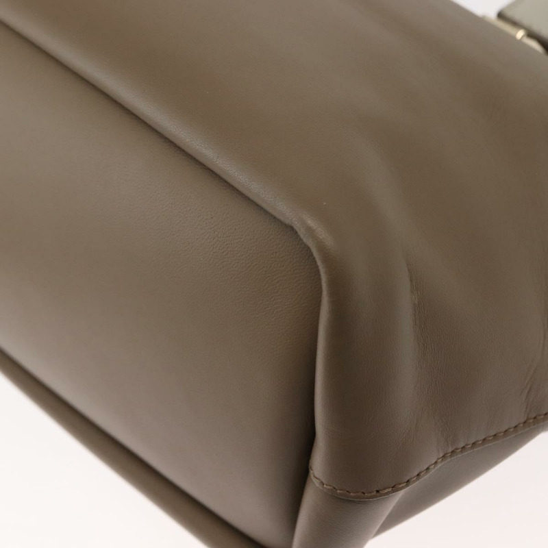 【日本直送】Chloe Bailey 手提包 皮革 兩用 灰色/淺藍色 正品 121377-17