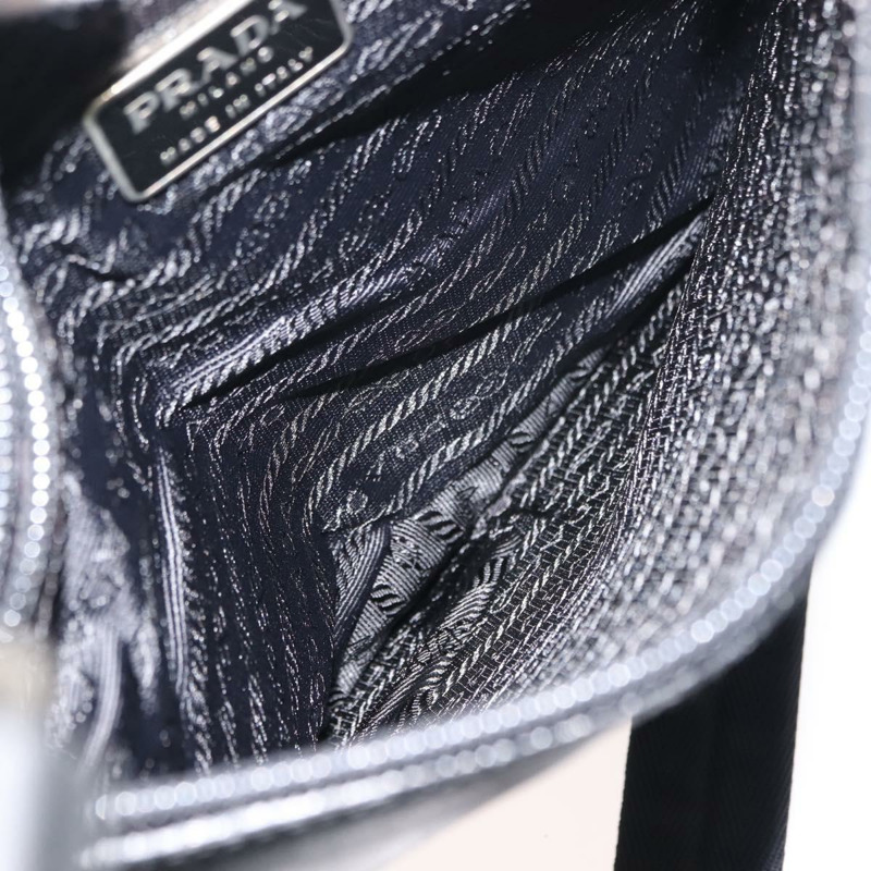 【日本直送】PRADA 黑色真皮單肩包，正品編號 121345-10