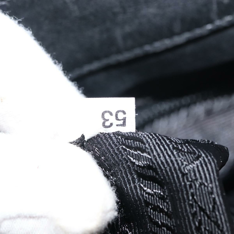 【日本直送】PRADA 黑色真皮單肩包，正品編號 121345-11