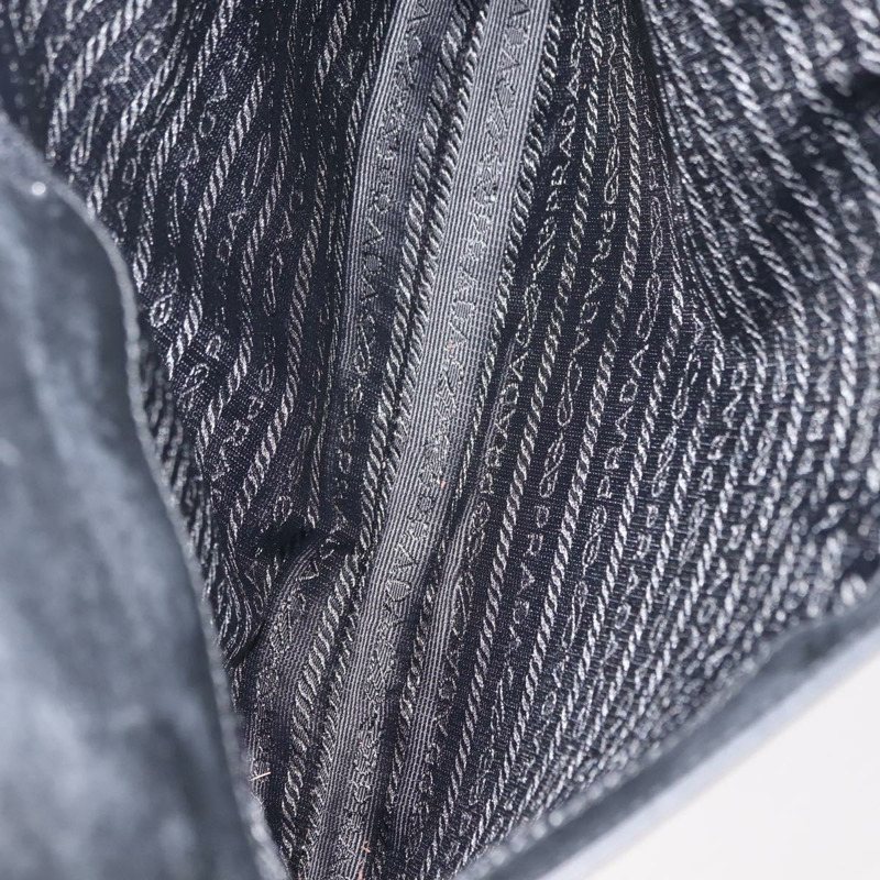 【日本直送】PRADA 黑色真皮單肩包，正品編號 121345-16