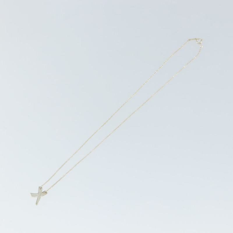【日本直送】蒂芬妮 (TIFFANY&Co.) 十字吻項鍊 925純銀 正品 am9443-6