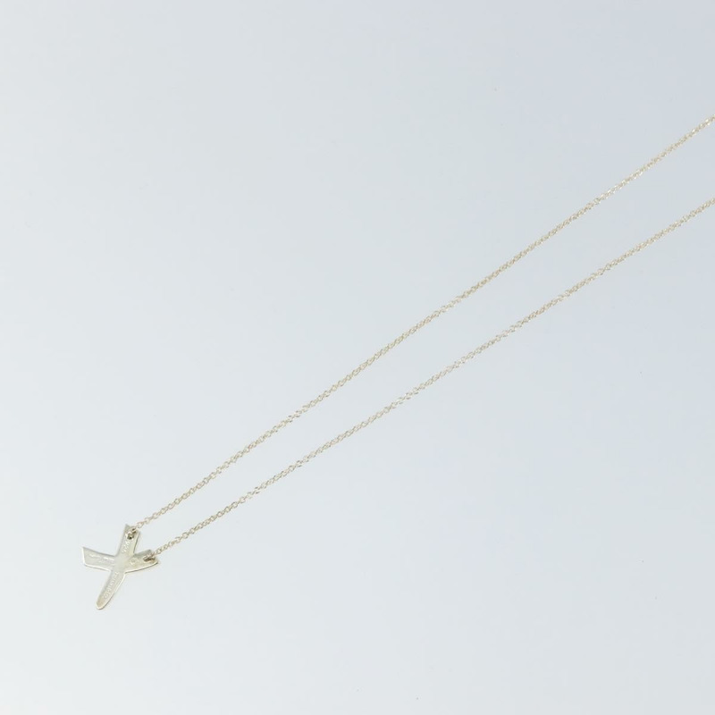 【日本直送】蒂芬妮 (TIFFANY&Co.) 十字吻項鍊 925純銀 正品 am9443-8