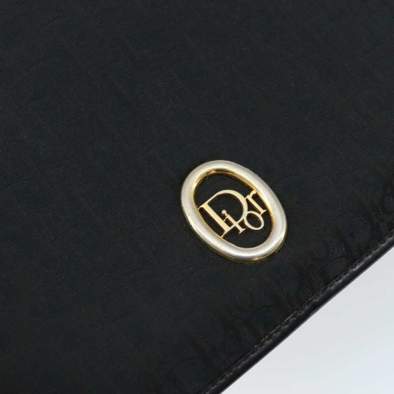 【日本直送】Christian Dior Trotter帆布肩背包 黑色 金色 正品 146914-16