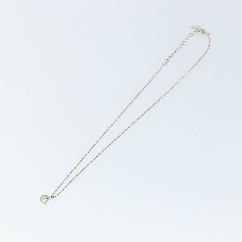 【日本直送】Christian Dior 項鍊 金屬 銀色 Auth am9482-6