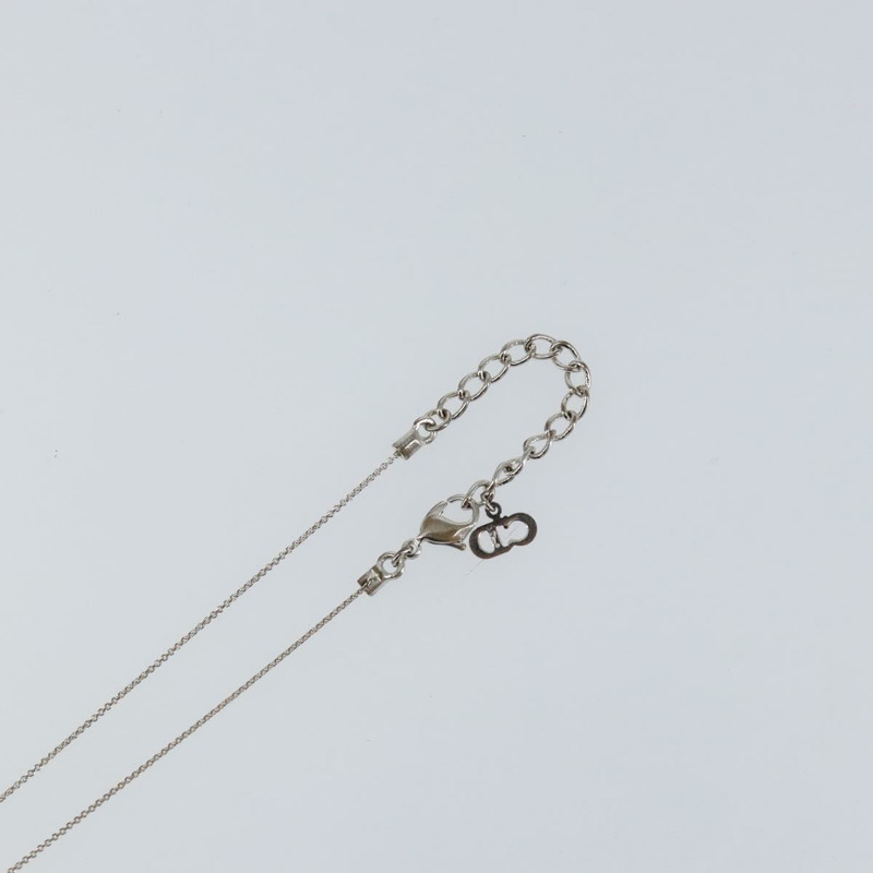 【日本直送】Christian Dior 項鍊 金屬 銀色 Auth am9444-11