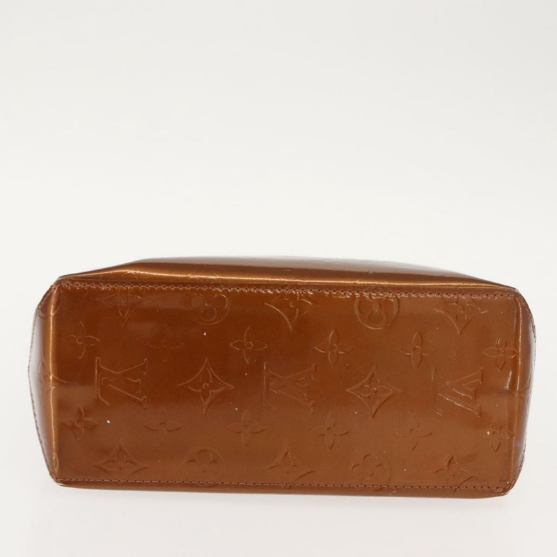 【日本直送】路易威登 Monogram Vernis Reade PM 手提包 青銅色 M91146 LV Auth 146889-4