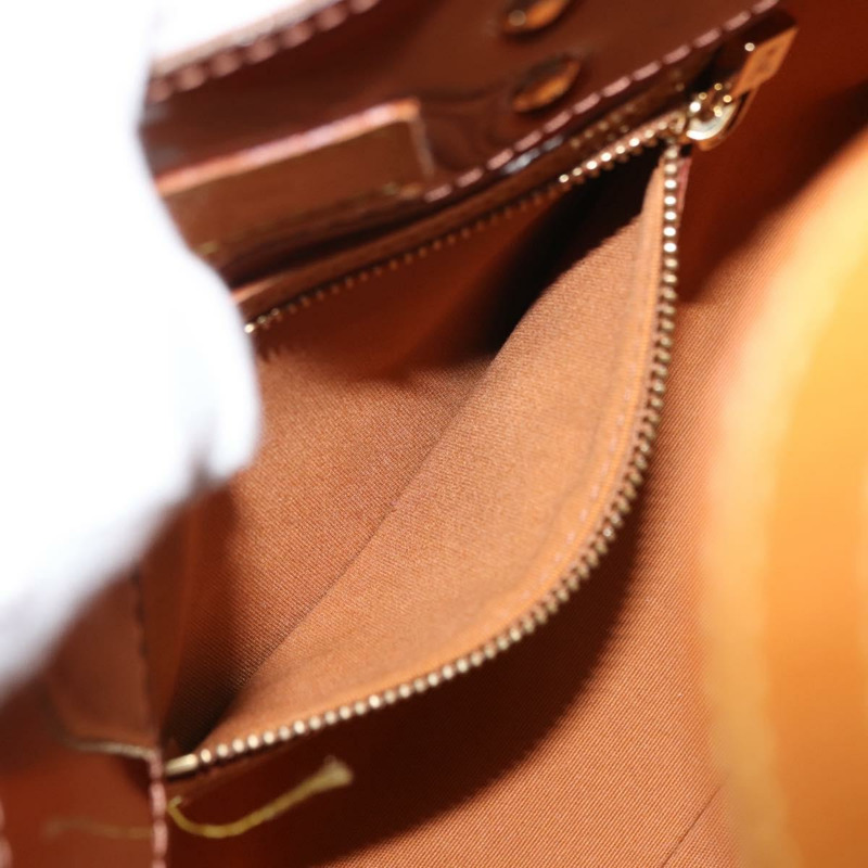 【日本直送】路易威登 Monogram Vernis Reade PM 手提包 青銅色 M91146 LV Auth 146889-20