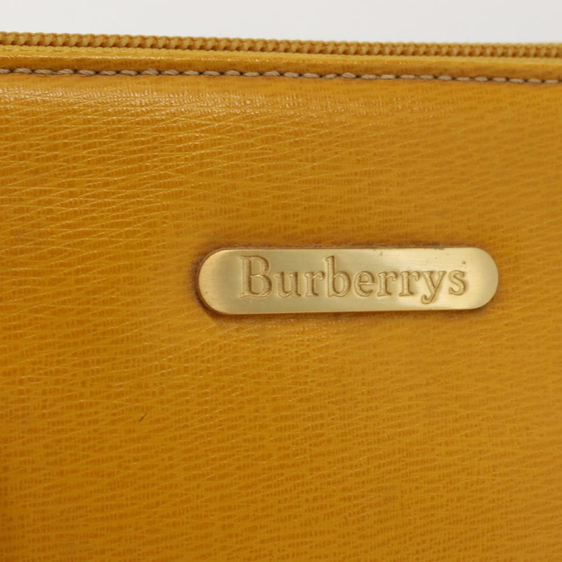 【日本直送】Burberrys 皮革肩背包，黃金色，正品編號 130822-10