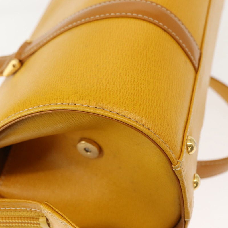 【日本直送】Burberrys 皮革肩背包，黃金色，正品編號 130822-14