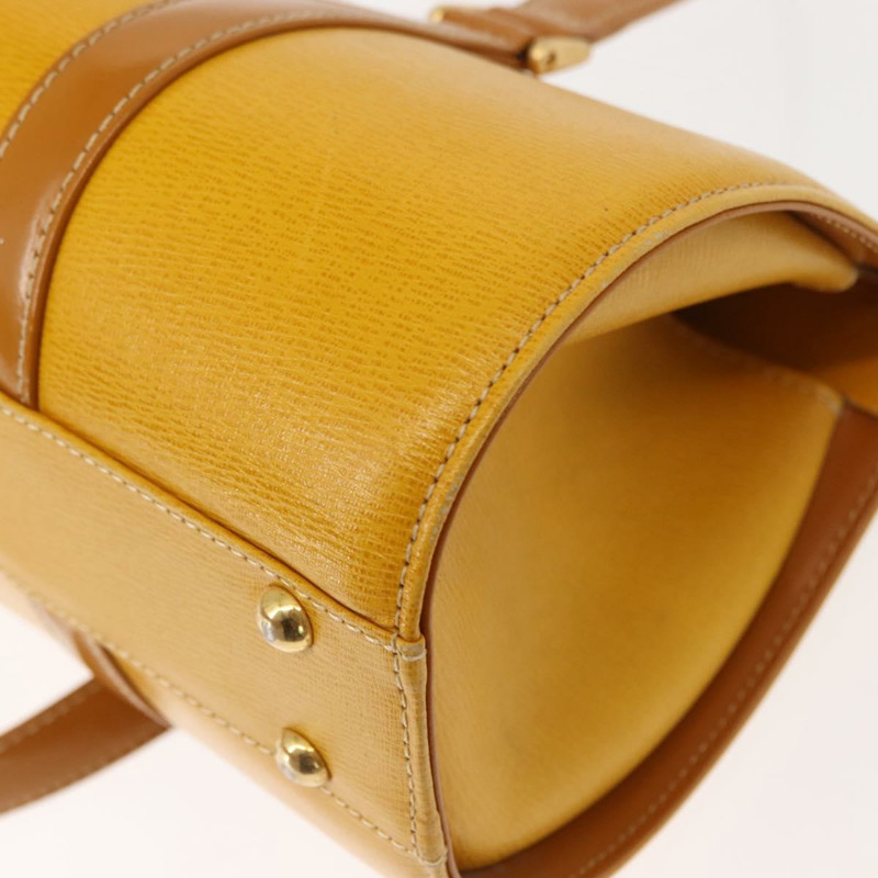 【日本直送】Burberrys 皮革肩背包，黃金色，正品編號 130822-15