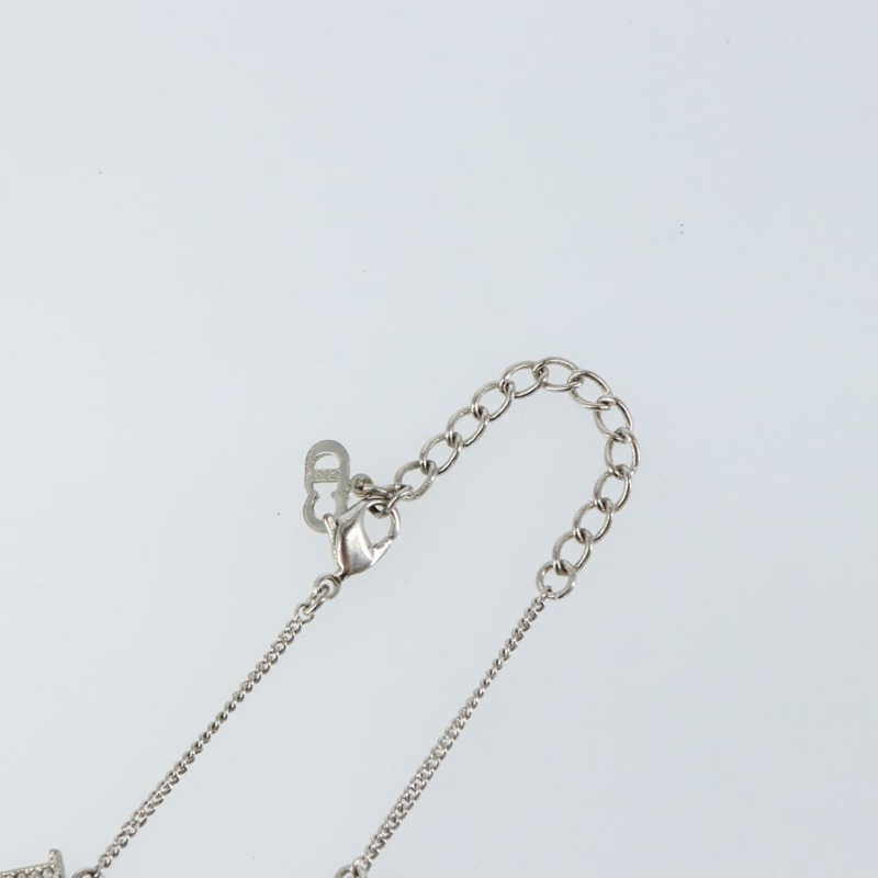【日本直送】Christian Dior 手環 金屬 銀色 Auth am9445-4