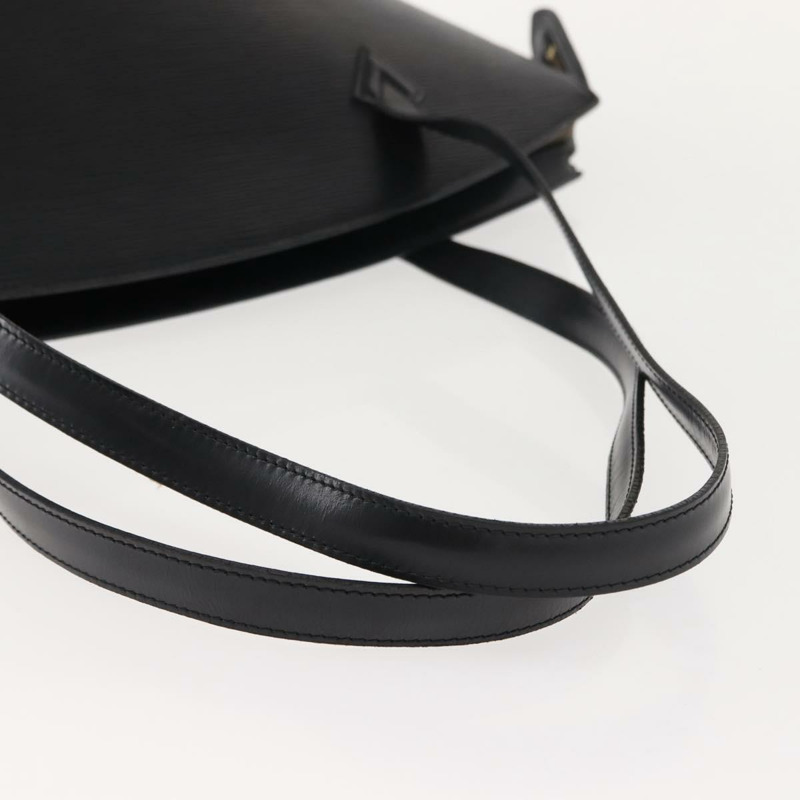 【日本直送】路易威登 Epi Saint Jacques 購物單肩包 黑色 M52262 正品 147032-6