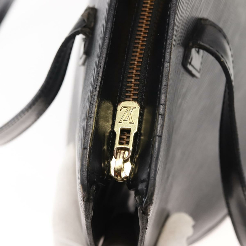 【日本直送】路易威登 Epi Saint Jacques 購物單肩包 黑色 M52262 正品 147032-8