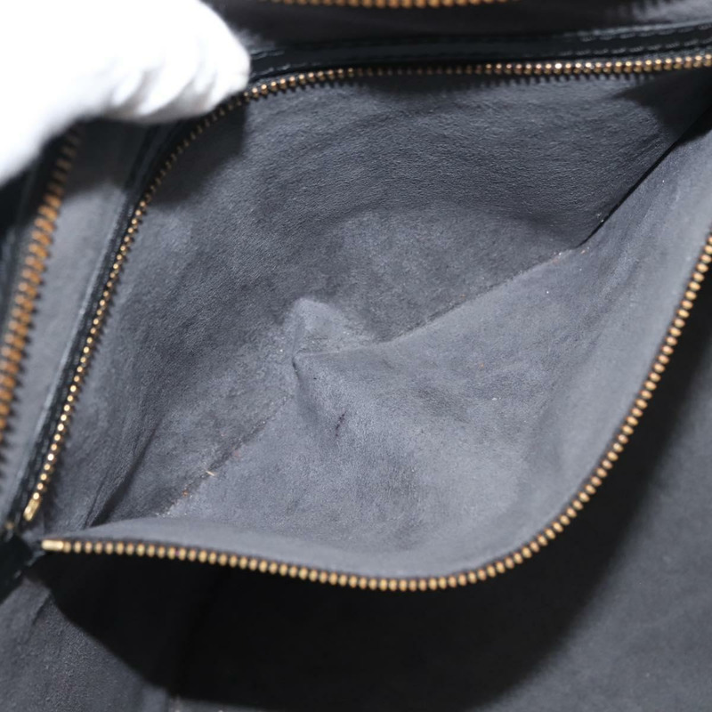 【日本直送】路易威登 Epi Saint Jacques 購物單肩包 黑色 M52262 正品 147032-10